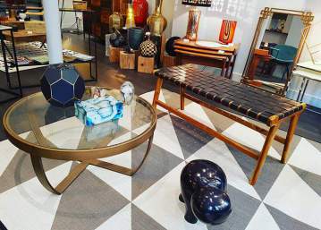 Boutique de meubles et objets de décoration à Paris